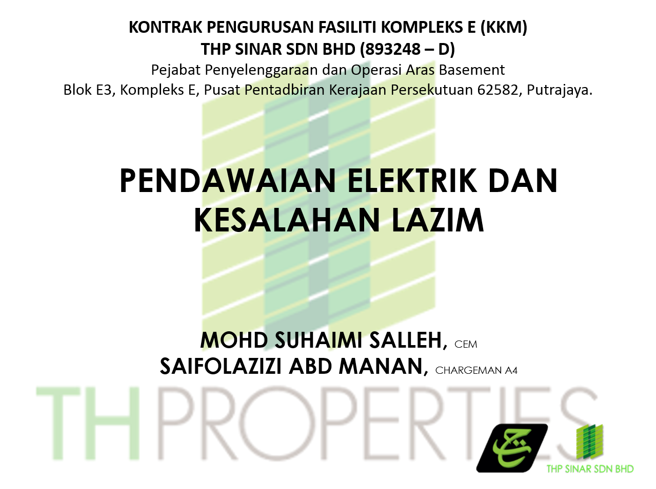 Pendawaian Elektrik dan Kesalahan Lazim