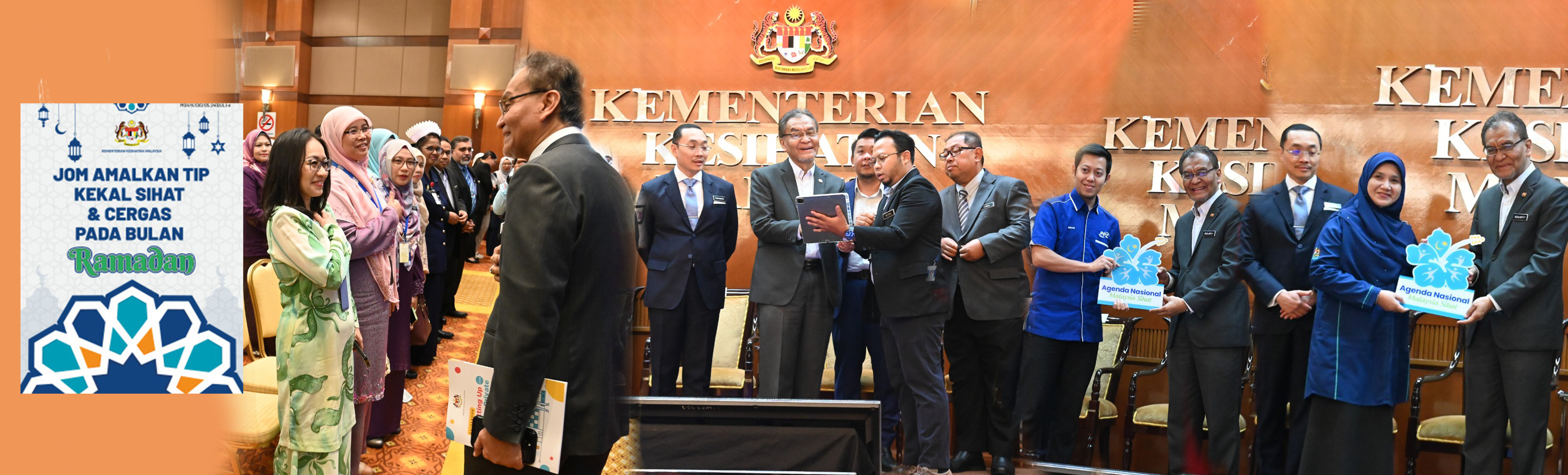 Pelancaran Digital 'Jom Amalkan Tip Kekal Sihat dan Cergas pada Bulan Ramadan'