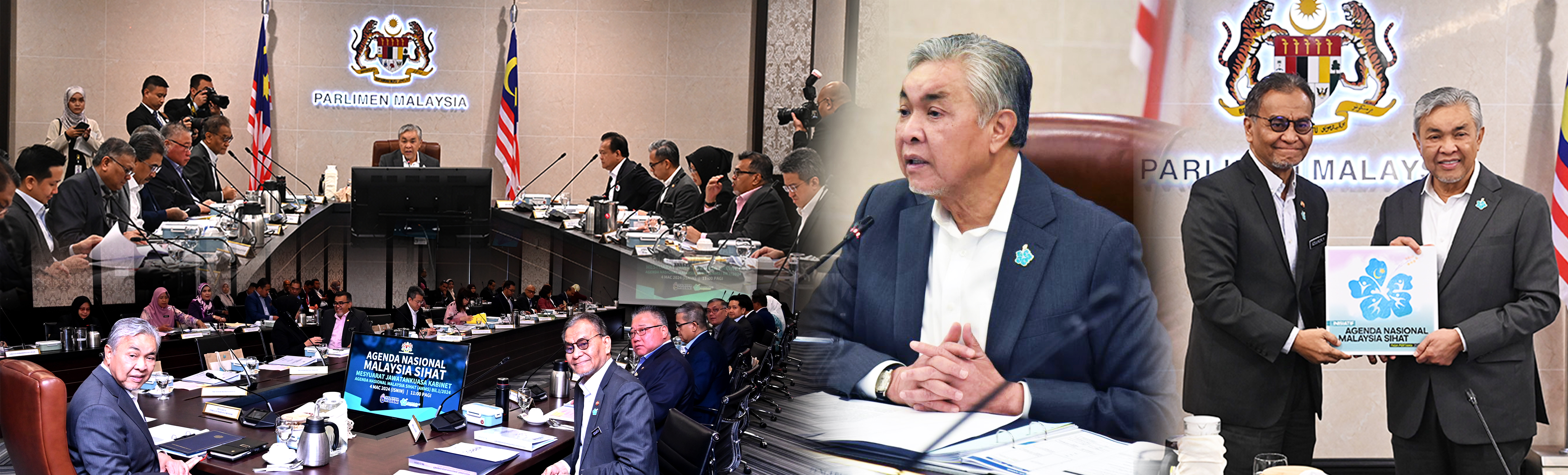 Mesyuarat Jawatankuasa Kabinet Agenda Nasional Malaysia Sihat